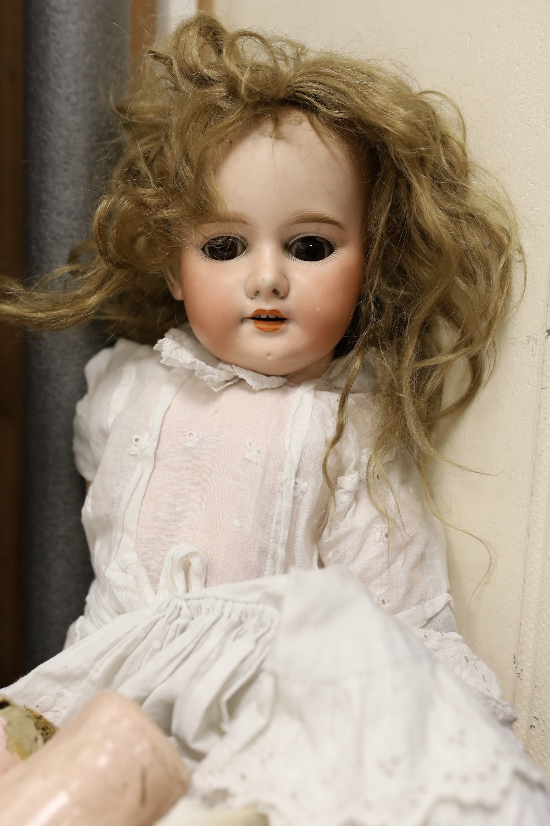 An Armand Marseille bisque doll, mould 1894